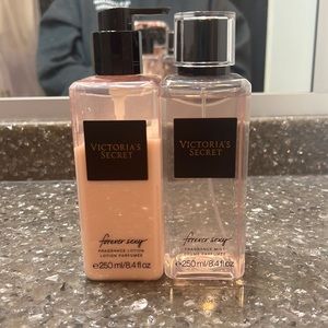 Victoria Secret Forever Sexy fragrance lotion & fragrance mist